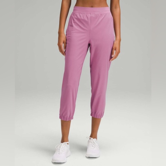 Lululemon Adapted State High-Rise Cropped Jogger in Velvet Dust